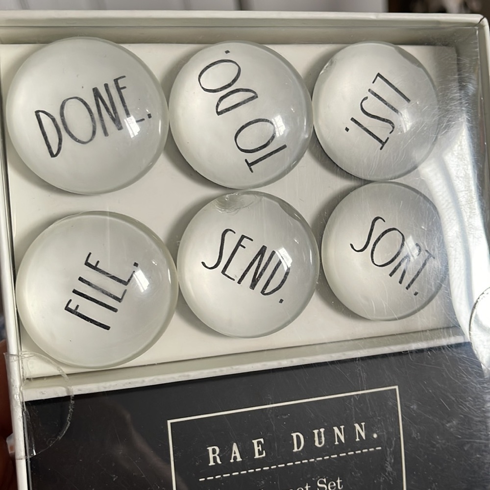 New RAE Dunn magnet set